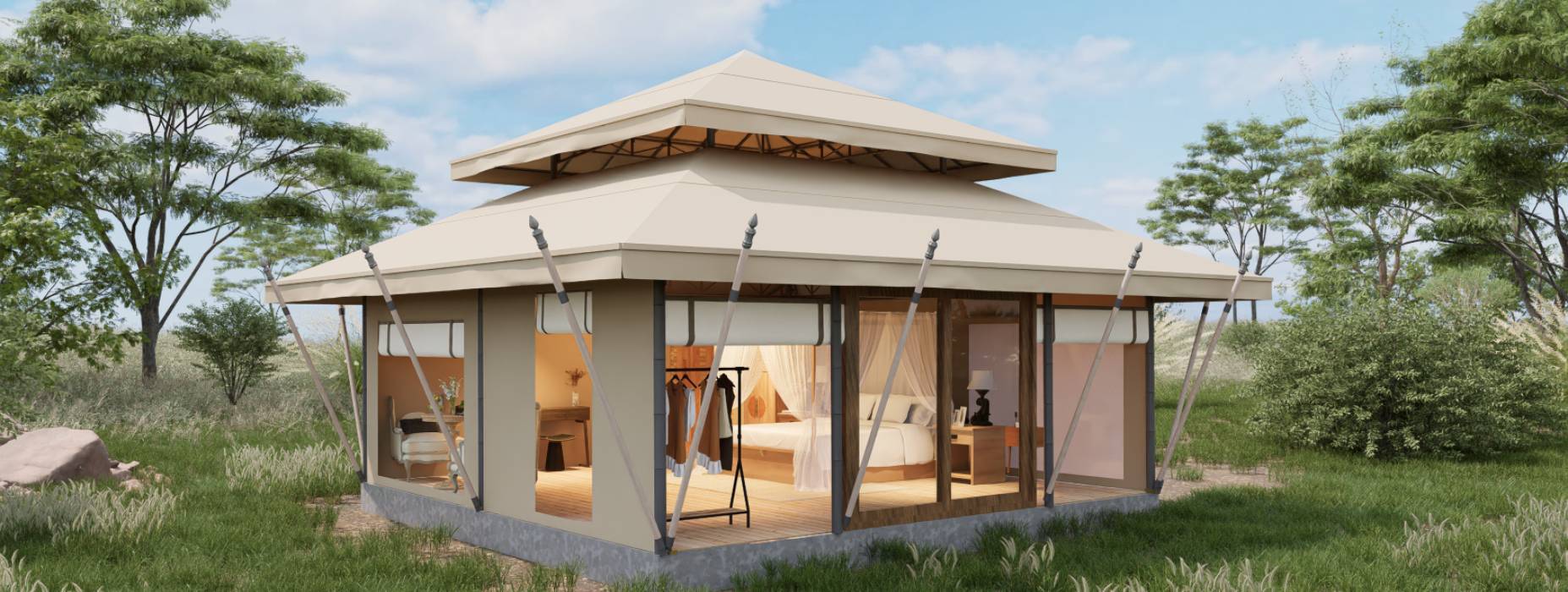 芒市户外野奢帐篷